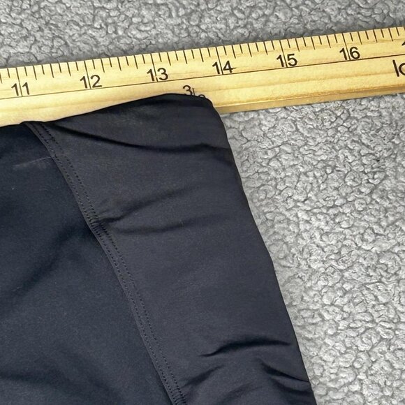 Lululemon Pants Womens 8 Black Running Leggings Mesh Vent Side Pockets Athletic - Picture 4 of 9